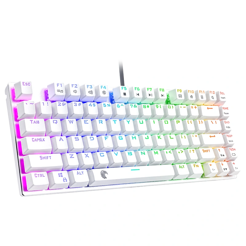 81 товчлууртай RGB механик тоглоомын гар