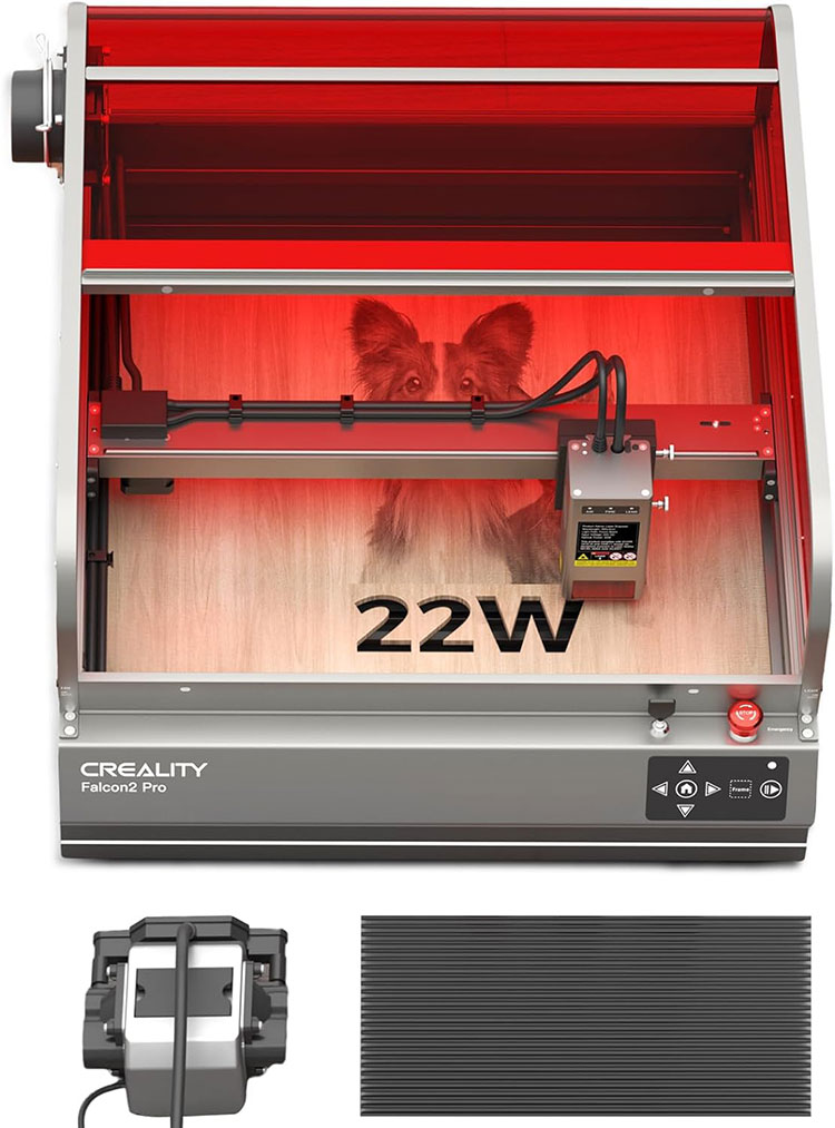 Falcon 2 pro 22W лазер хаалттай сийлбэр