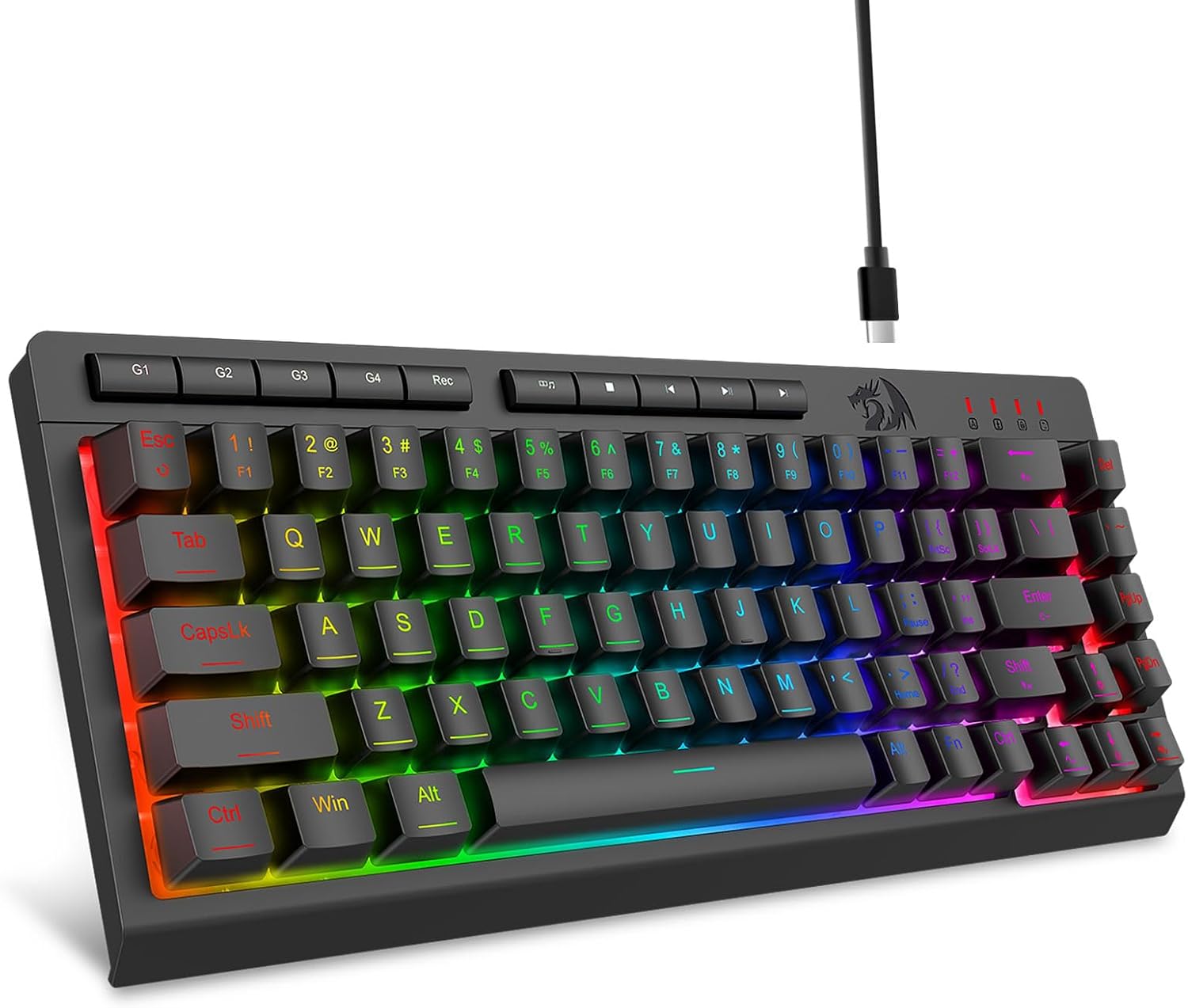 Хар k519 утастай Gaming RGB RGB Backlit гар